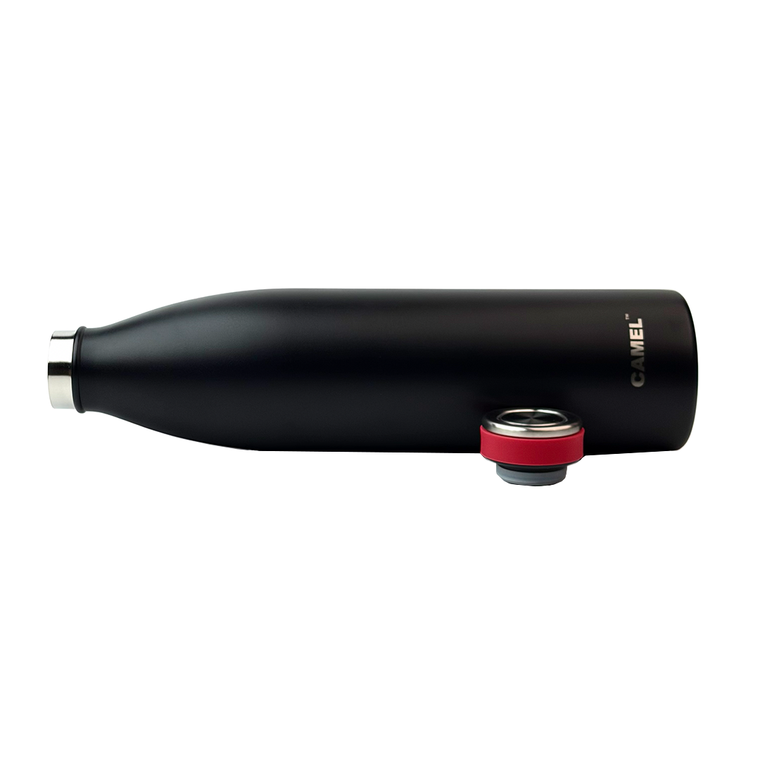 Saffron Vacuum Bottle - Black