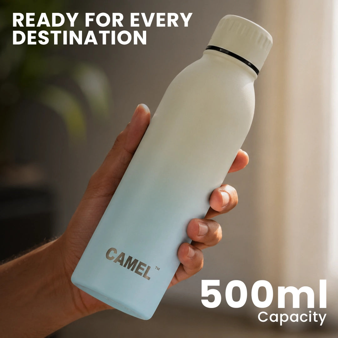 Japan Cherry Blossom Aura Plus Double Wall Vacuum Bottle - 6 Hours Hot & 12 Hours Cold