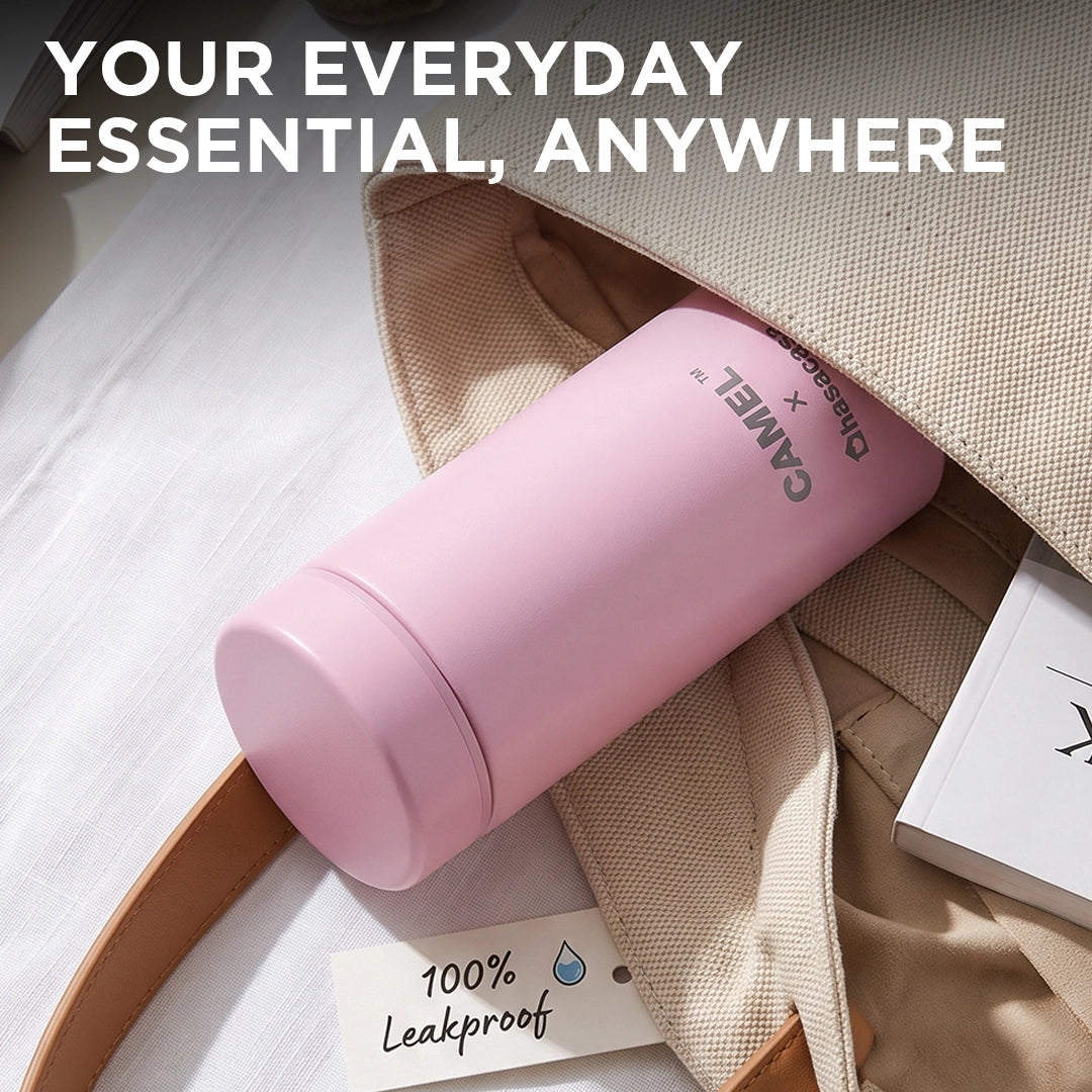 Personalised Ample Pocket Size Mini Vacuum Flask - Set of 2