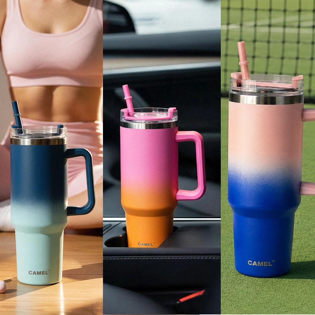 ChillMate 1200 ML Vacuum Tumbler - Sunset Sorbet