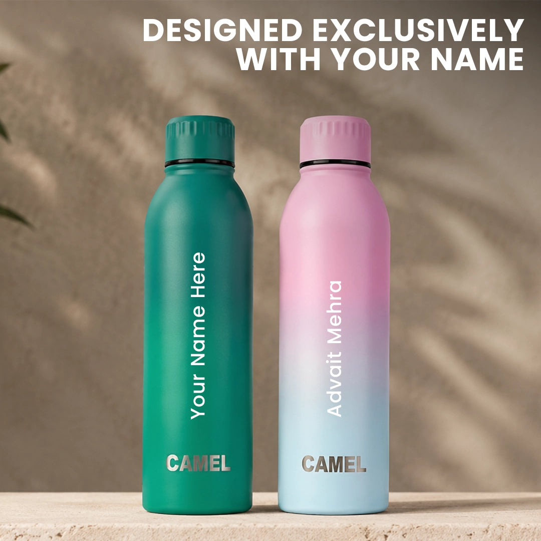 Japan Cherry Blossom Aura Plus Double Wall Vacuum Bottle - 6 Hours Hot & 12 Hours Cold