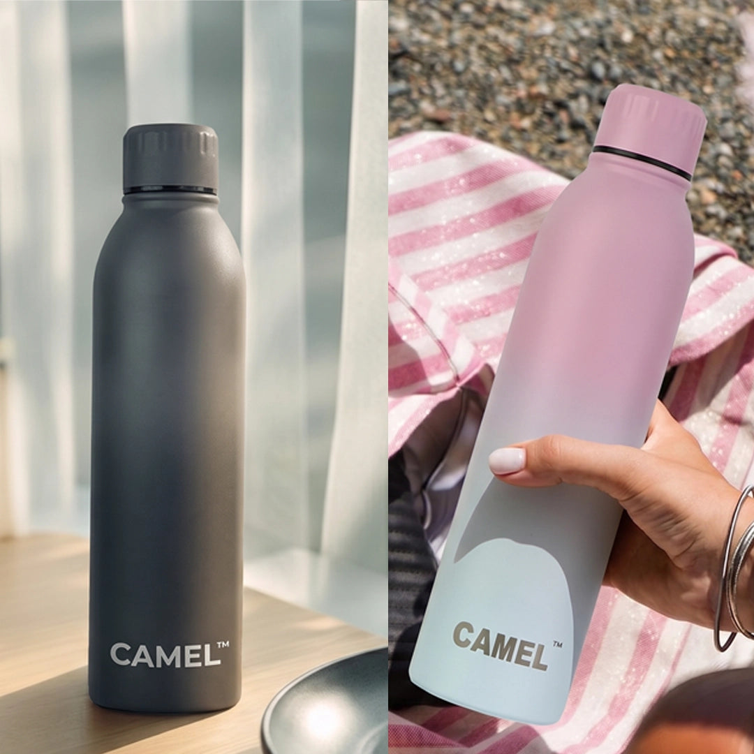 Japan Cherry Blossom Aura Plus Double Wall Vacuum Bottle - 6 Hours Hot & 12 Hours Cold