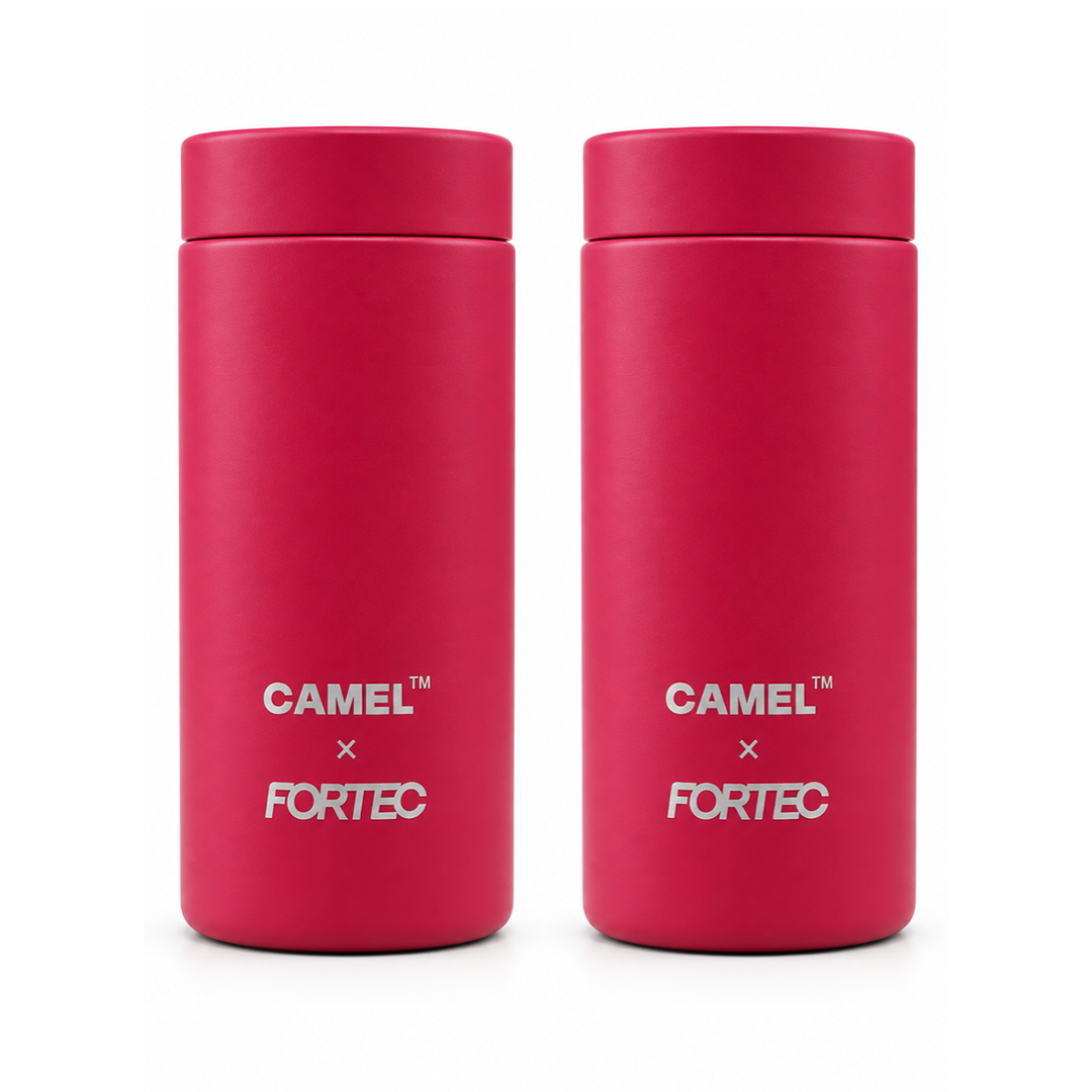 Ample Pocket Size Mini Vacuum Flask | 200ML - Set of 2