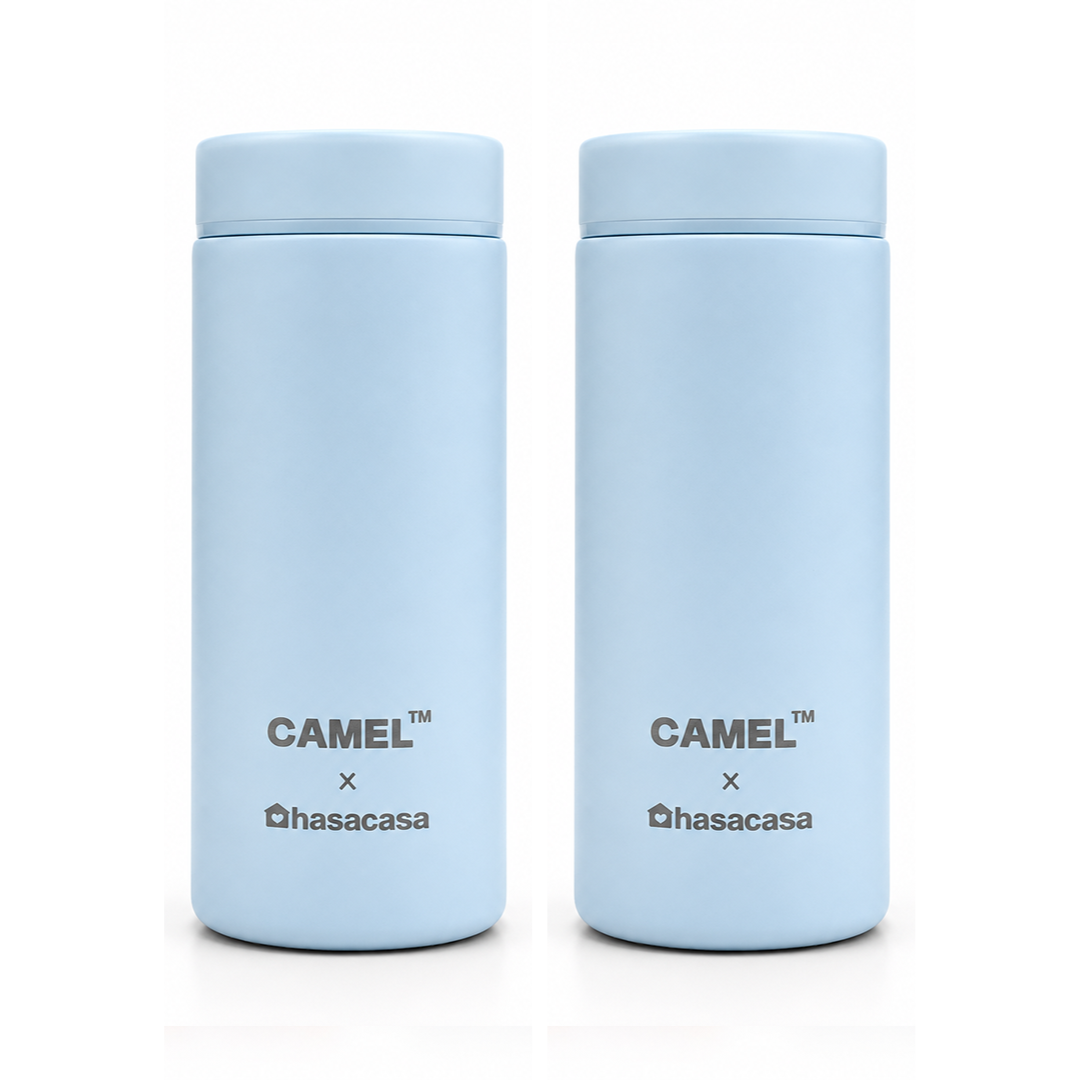Ample Pocket Size Mini Vacuum Flask | 200ML - Set of 2