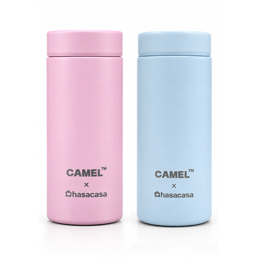 Ample Pocket Size Mini Vacuum Flask | 200ML - Set of 2