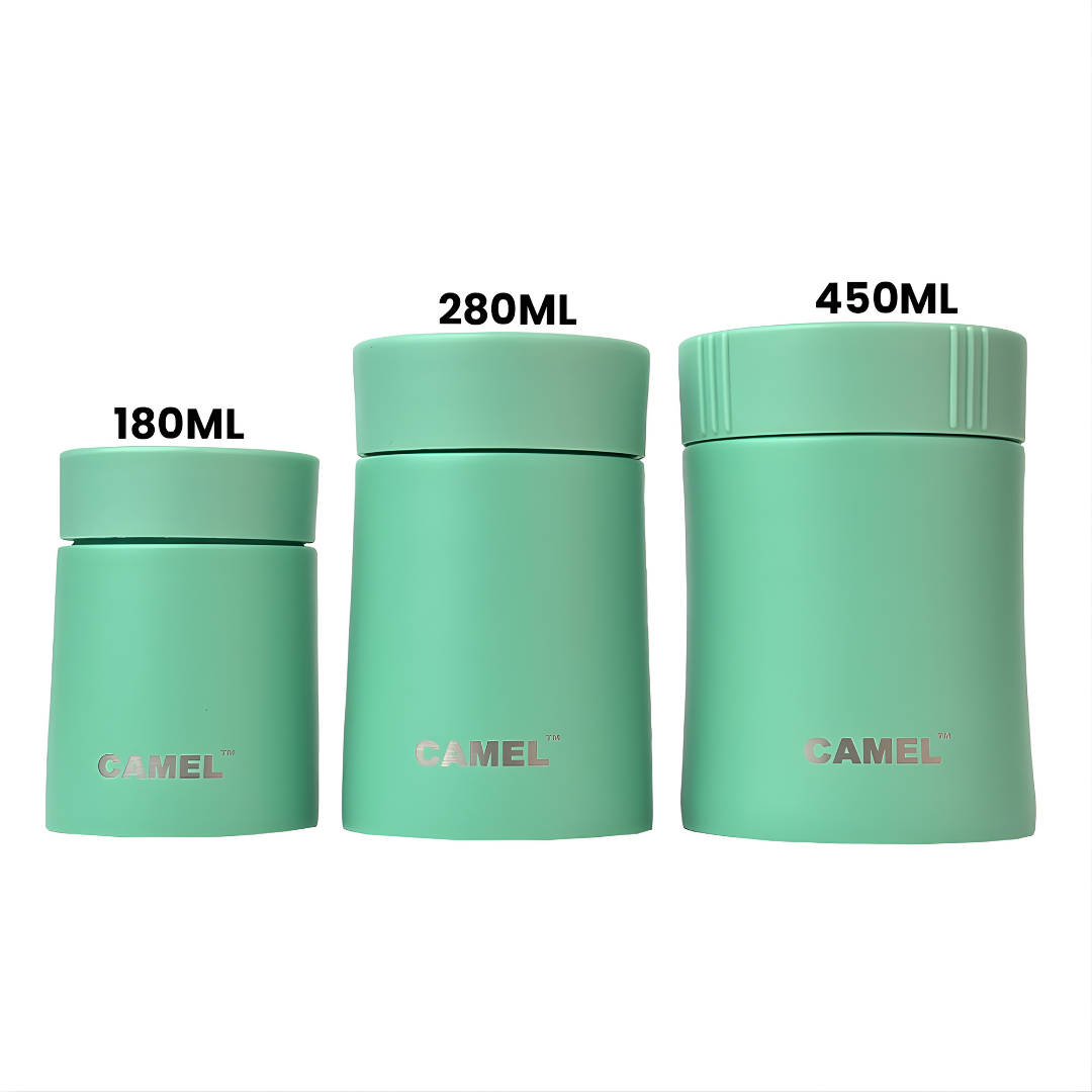 Mealmate Stainless Steel Vacuum Insulated Food Jar Set of 3 (180ml + 280ml + 450ml)