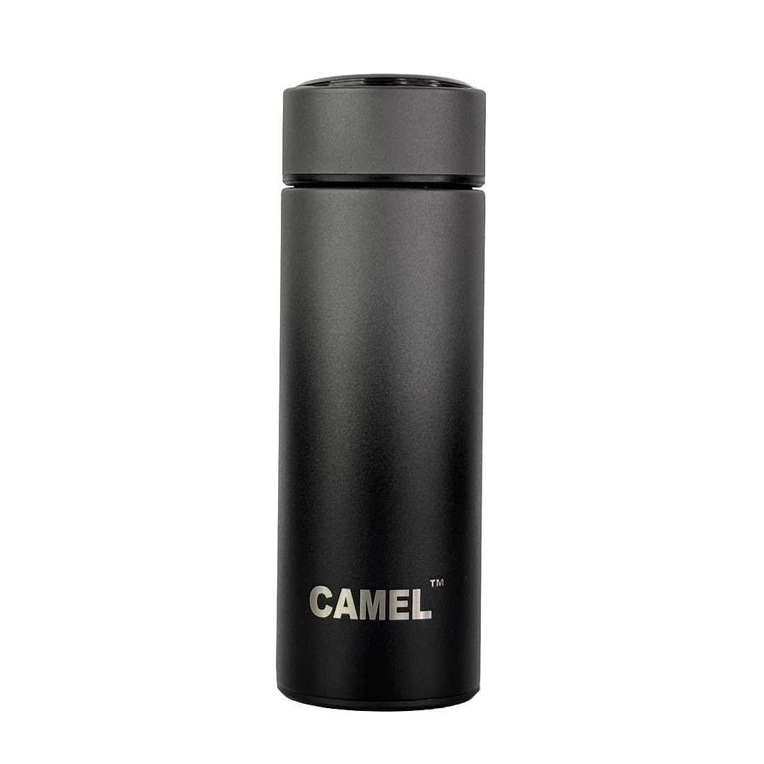 Halo Plus Vacuum Bottle - Shadow Black