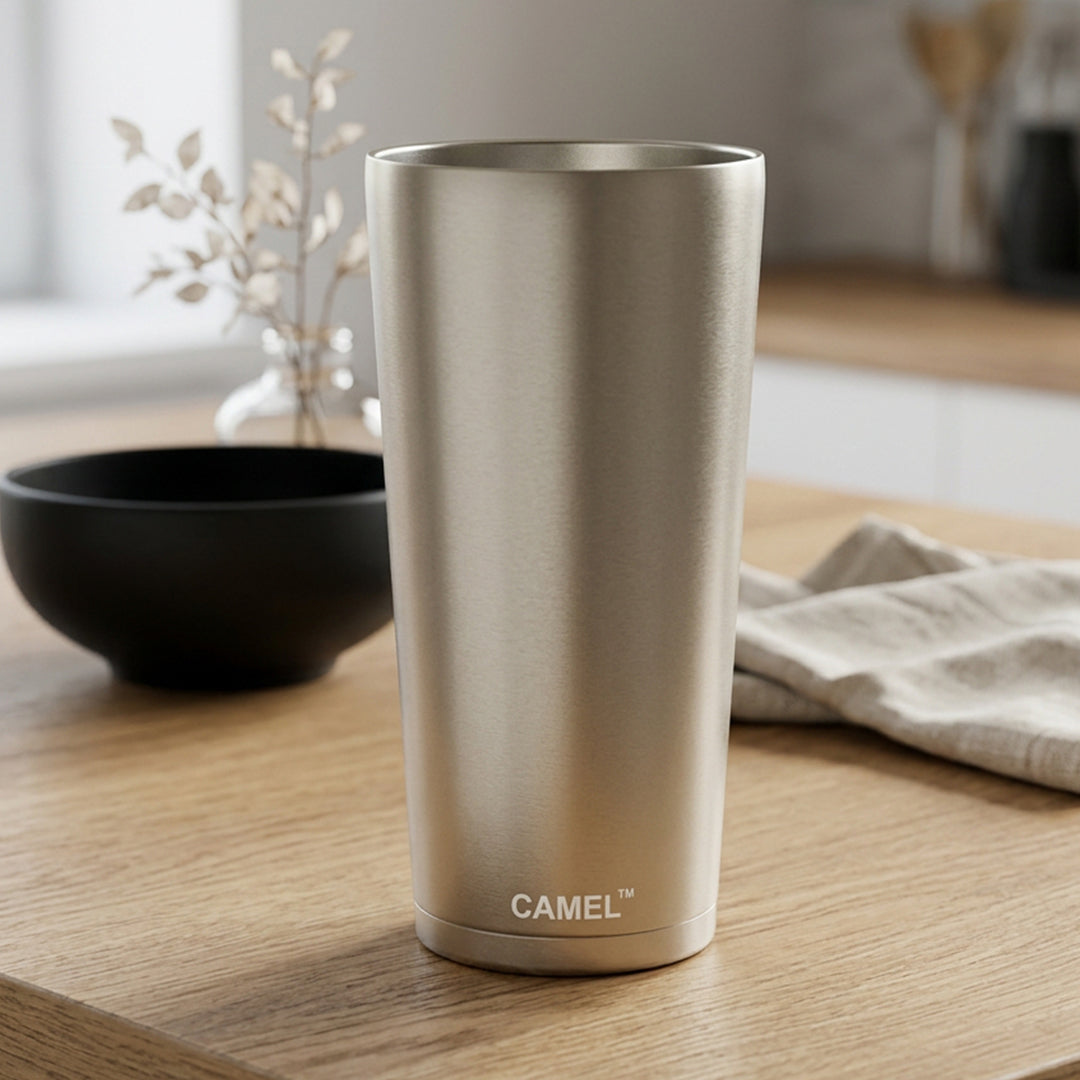 MAGIC GLASS - STEEL (set of 2)