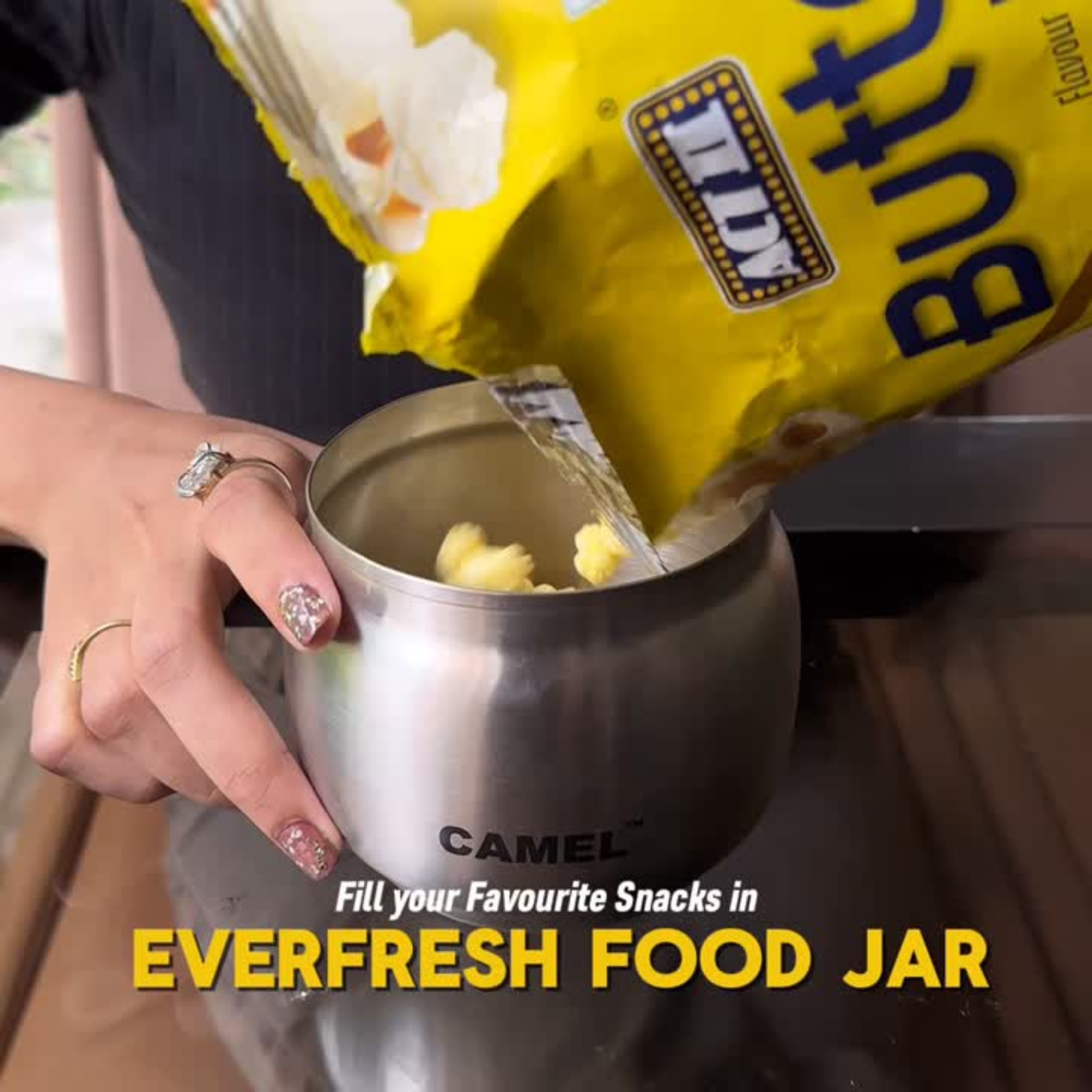 EverFresh Smart Vacuum Food Storage Jar (Stainless Steel)