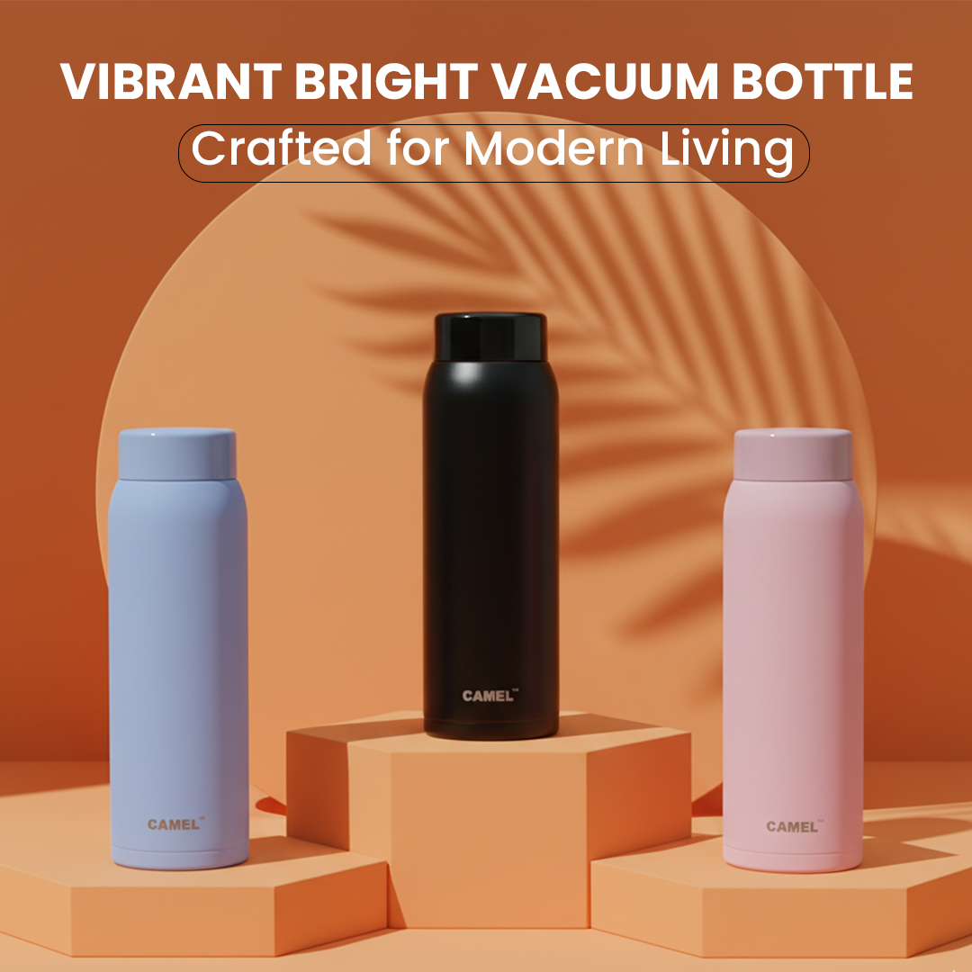 Vibrant Bright Vacuum Bottle - Blue