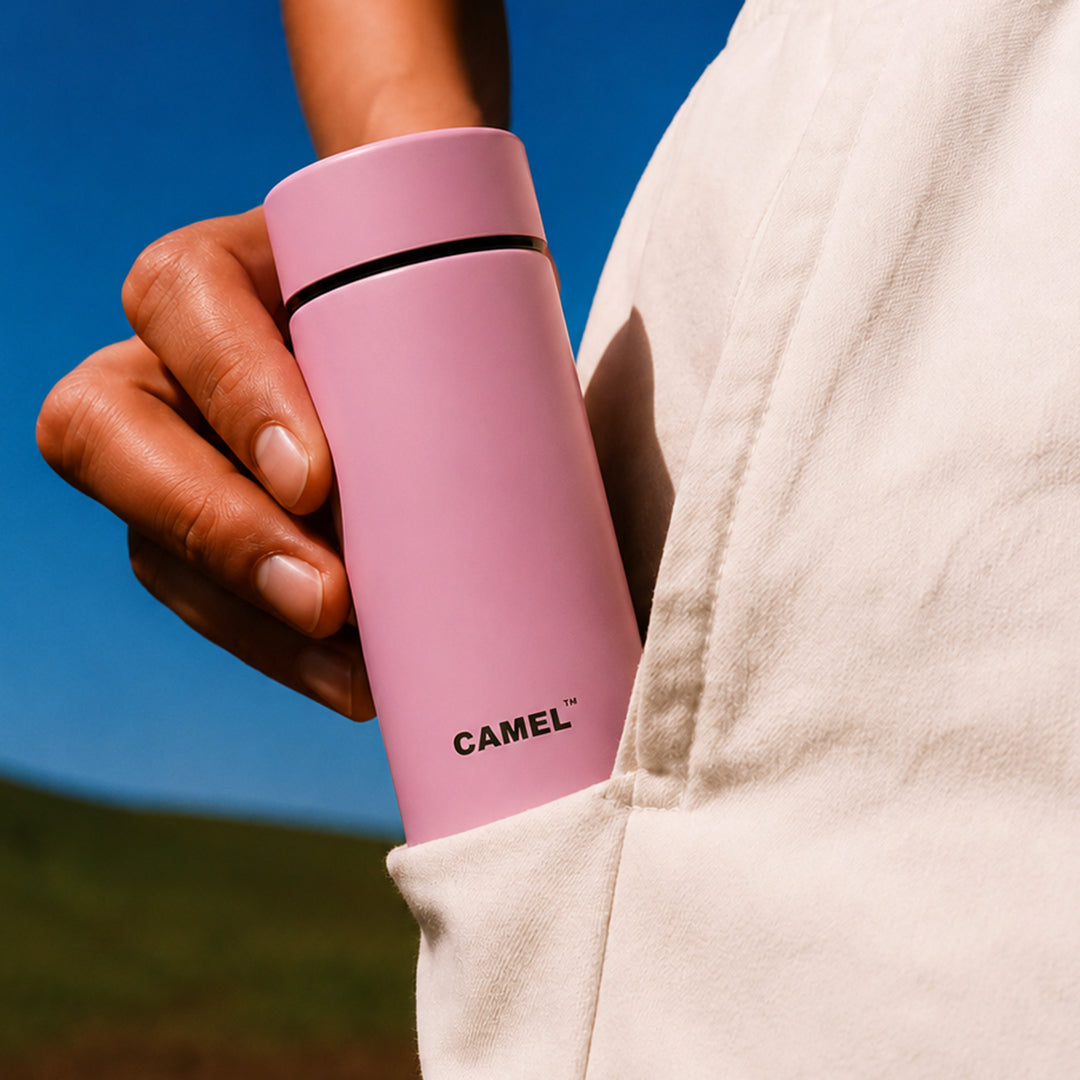MINI 130 Vacuum Flask - World's Smallest Vacuum Flask - Candy Pink