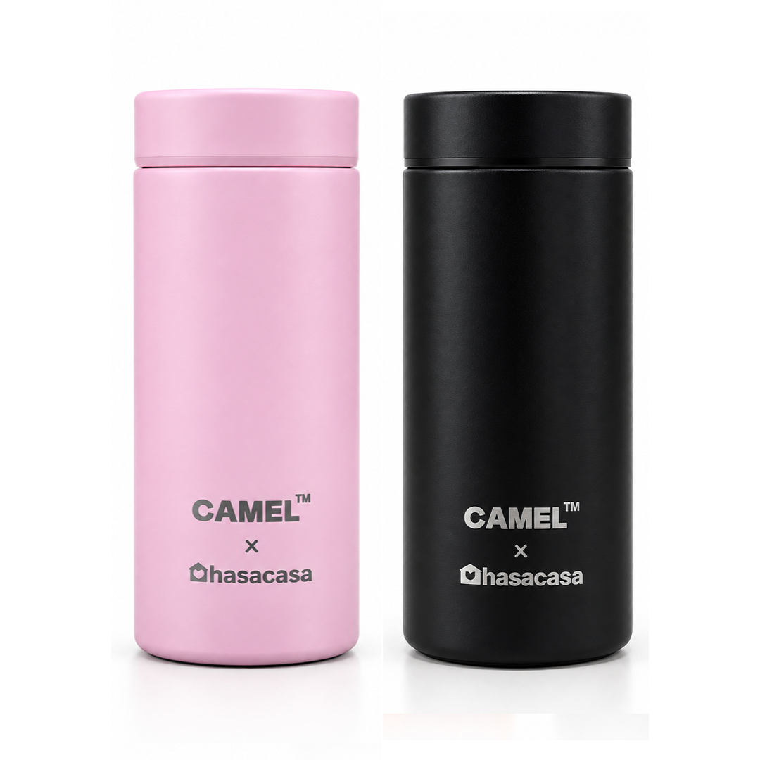 Ample Pocket Size Mini Vacuum Flask | 200ML - Set of 2