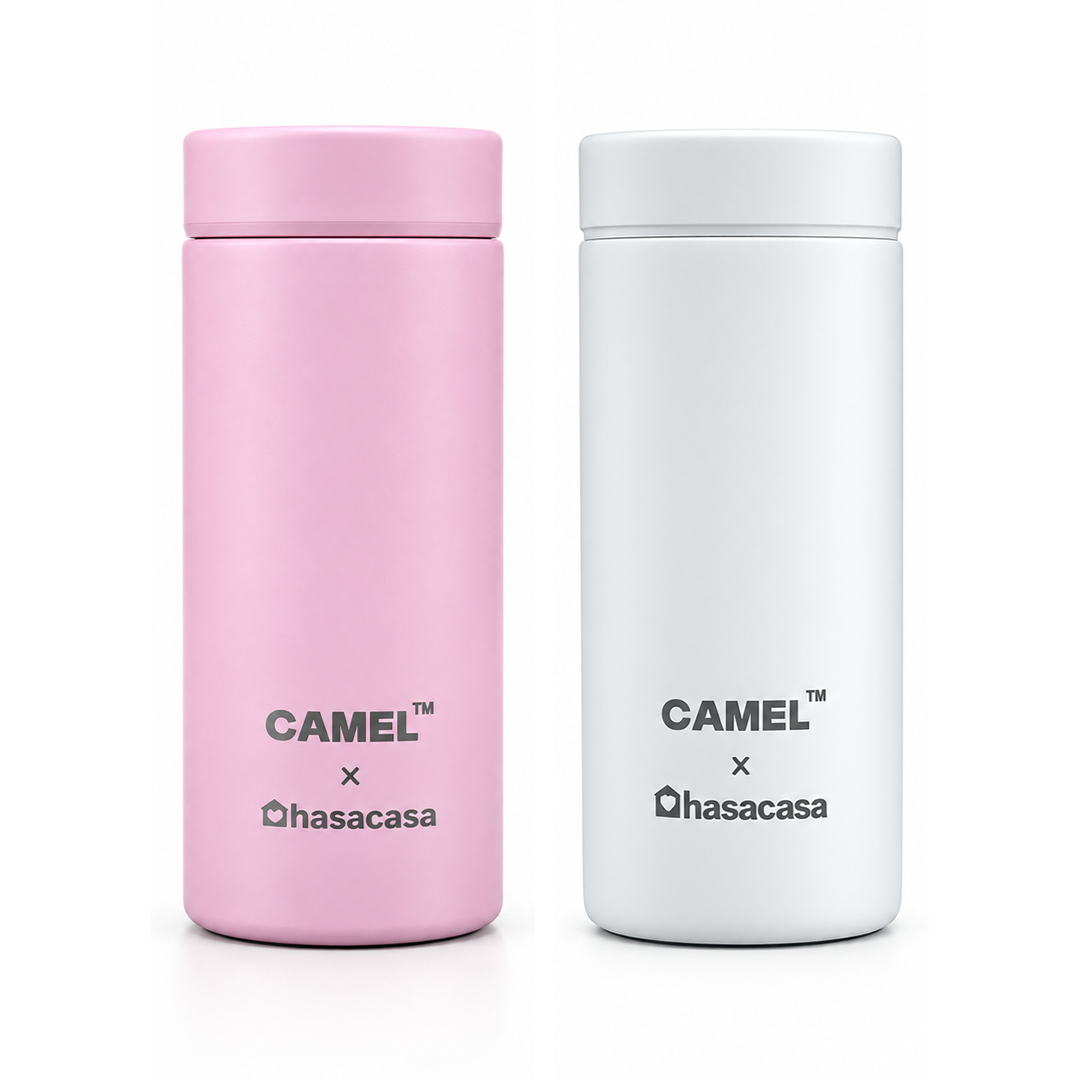 Ample Pocket Size Mini Vacuum Flask | 200ML - Set of 2