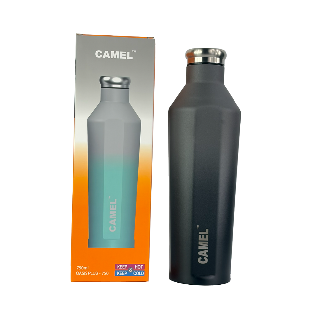 Oasis Plus Vacuum Bottle - Shadow Black