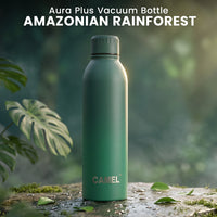 Amazonian Rainforest Aura Plus Double Wall Vacuum Bottle - 6 Hours Hot & 12 Hours Cold