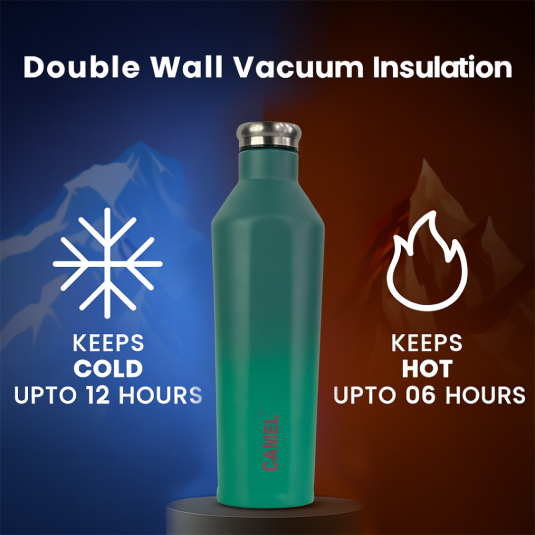 Oasis Plus Vacuum Bottle - Emerald Forest