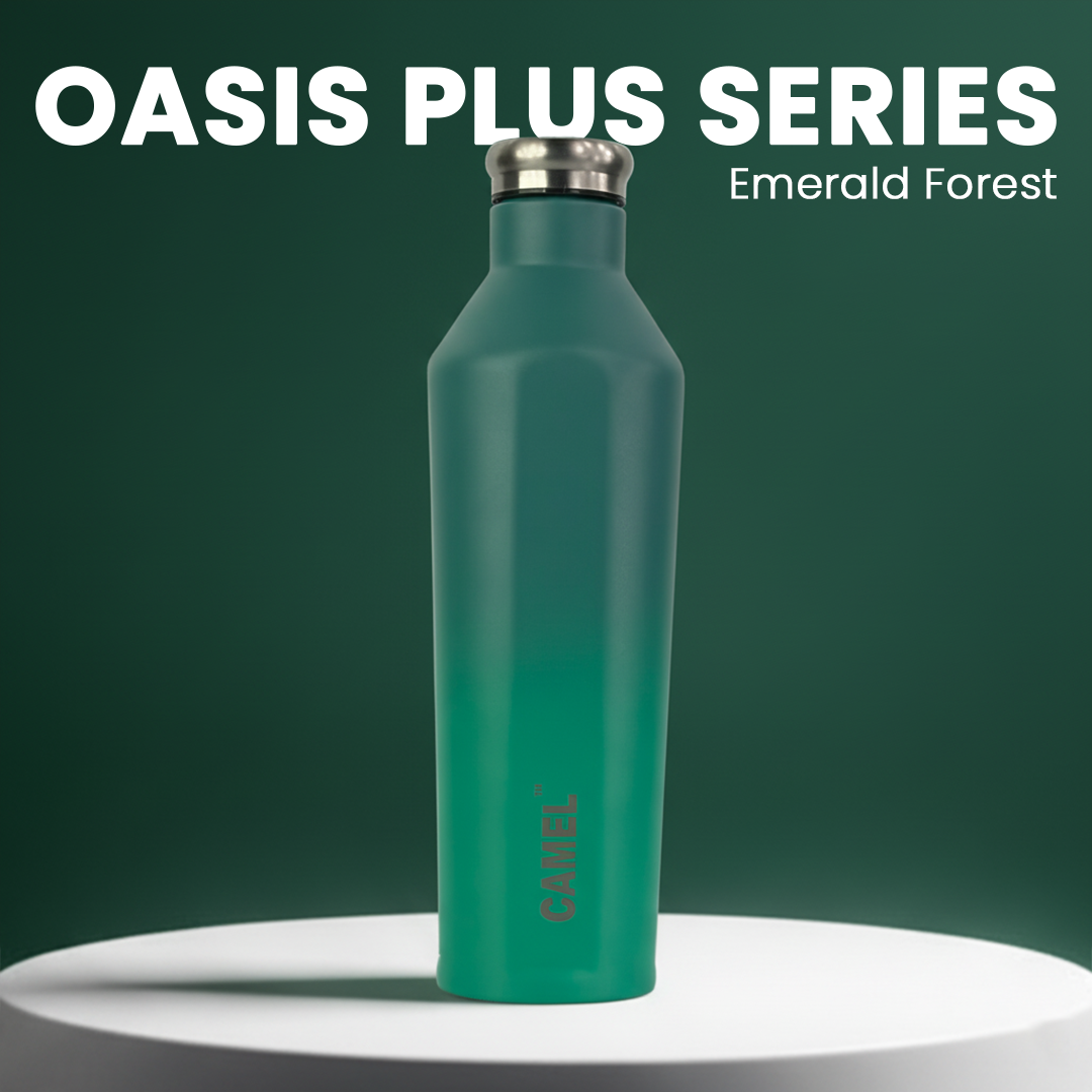 Oasis Plus Vacuum Bottle - Emerald Forest