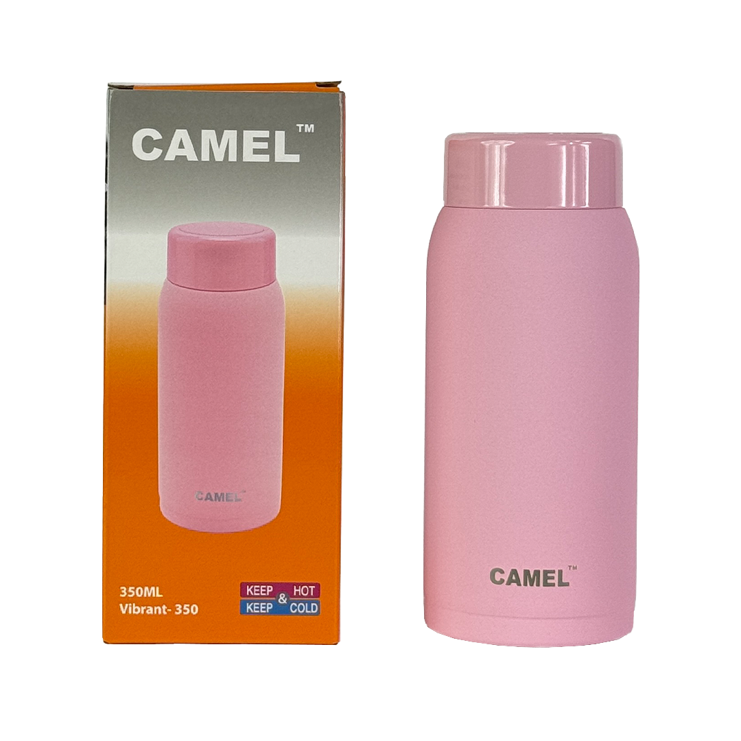 Vibrant Bright Vacuum Bottle - Pink