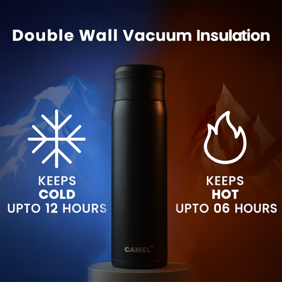 Amigo Vacuum Bottle – Silver