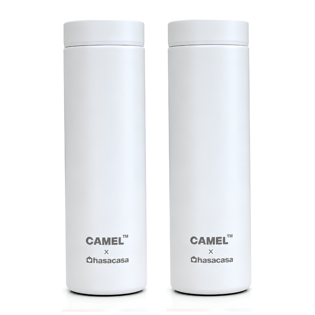 Personalised Ample Pocket Size Mini Vacuum Flask - Set of 2
