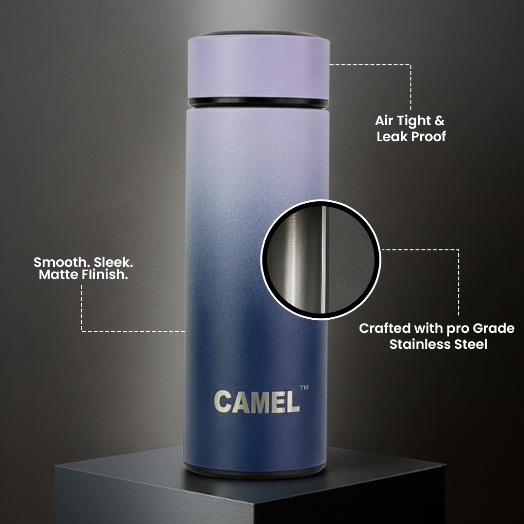 Halo Plus Vacuum Bottle - Twilight Mist