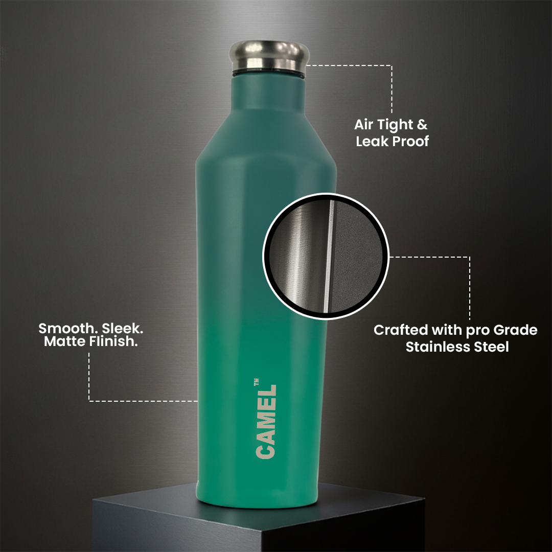 Oasis Plus Vacuum Bottle - Emerald Forest