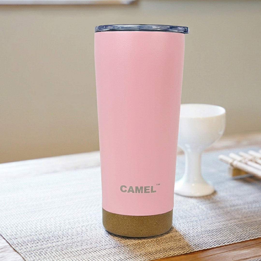 2 IN 1 TRAVEL TUMBLER - PINK