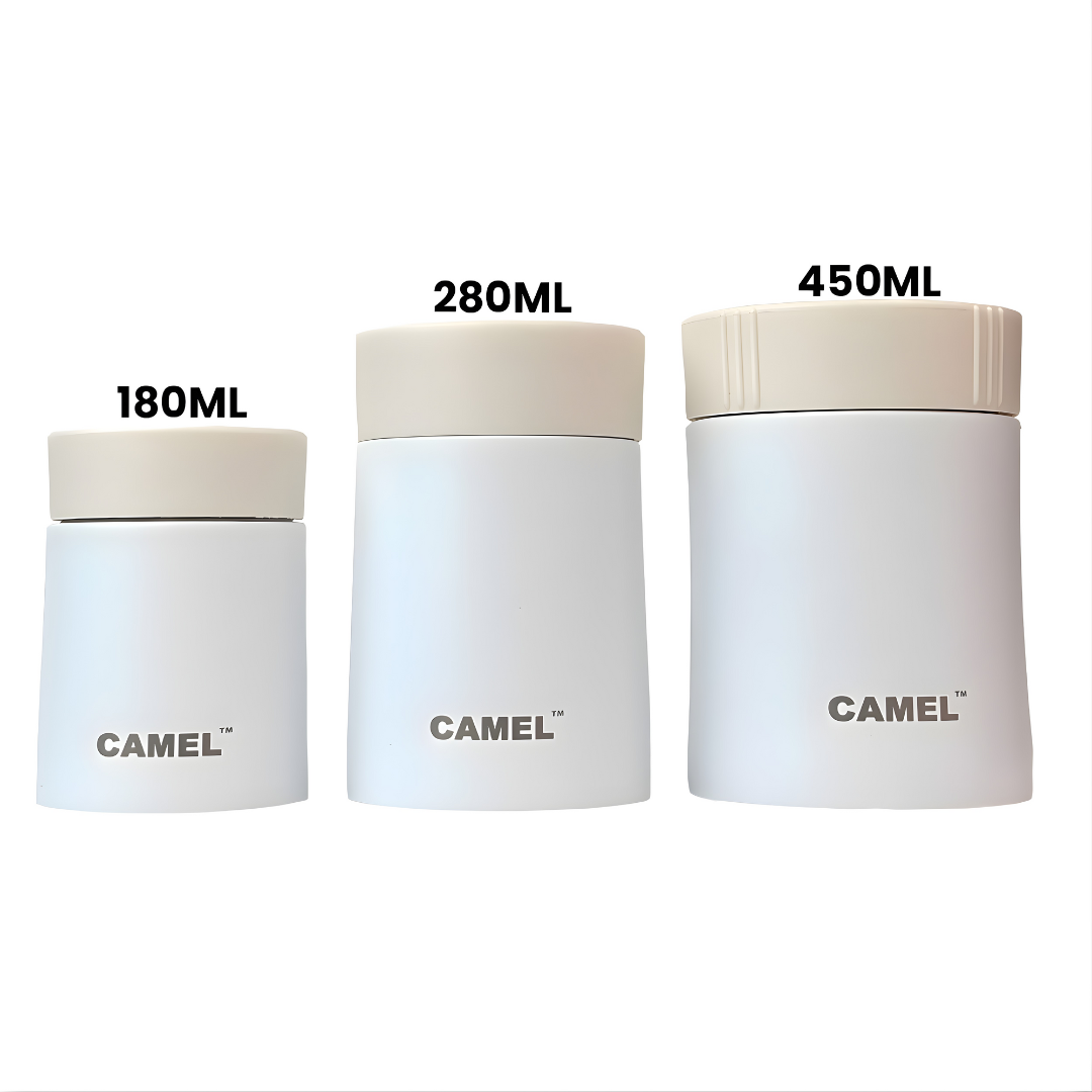 Mealmate Stainless Steel Vacuum Insulated Food Jar Set of 3 (180ml + 280ml + 450ml)