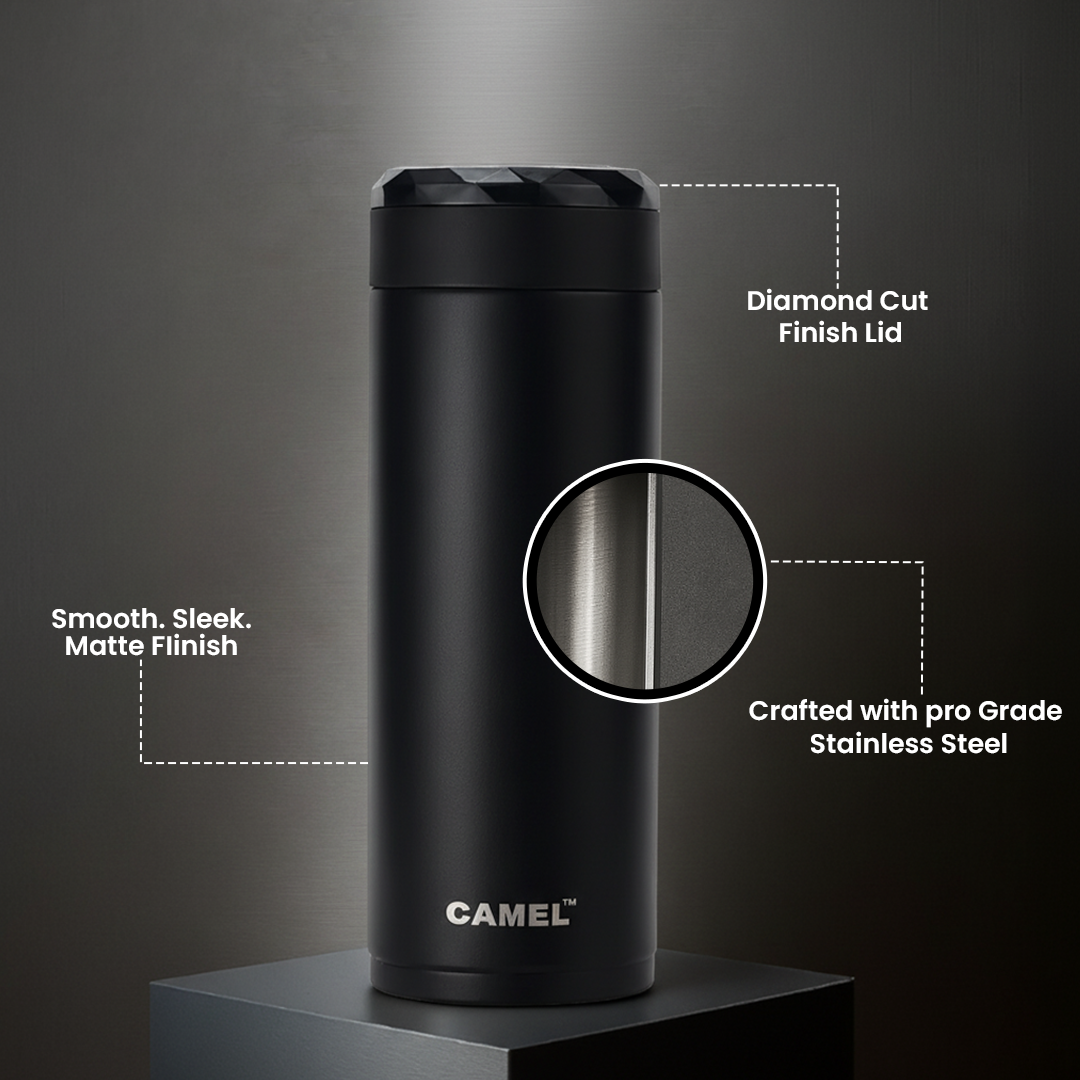 Marvel Stainless Steel Vaccum Insulated Water Bottle - 610ml Silver