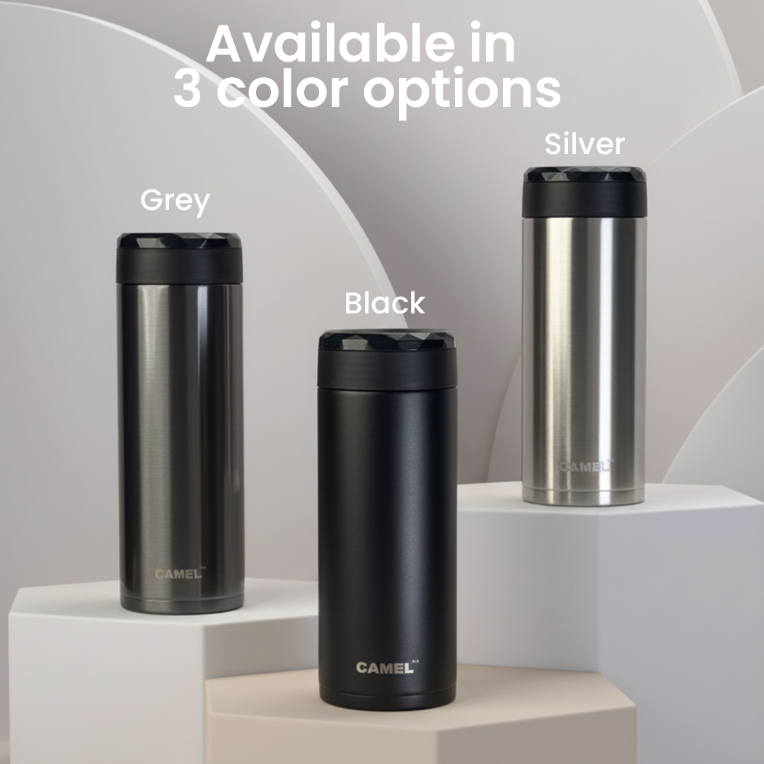 Marvel Stainless Steel Vaccum Insulated Water Bottle - 610ml Silver