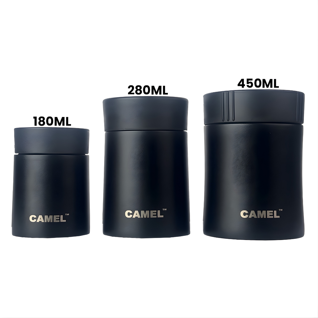 Mealmate Stainless Steel Vacuum Insulated Food Jar Set of 3 (180ml + 280ml + 450ml)