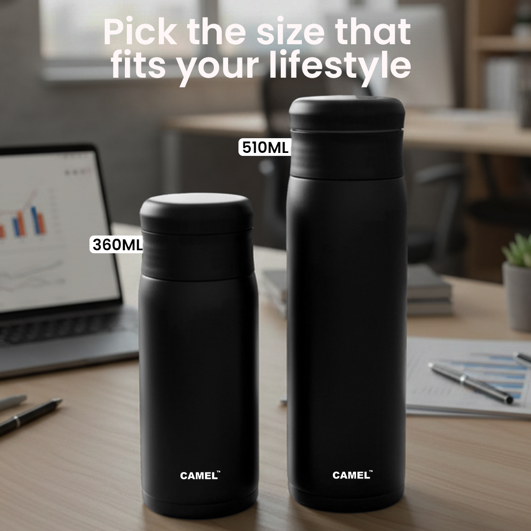 Amigo Vacuum Bottle – Silver