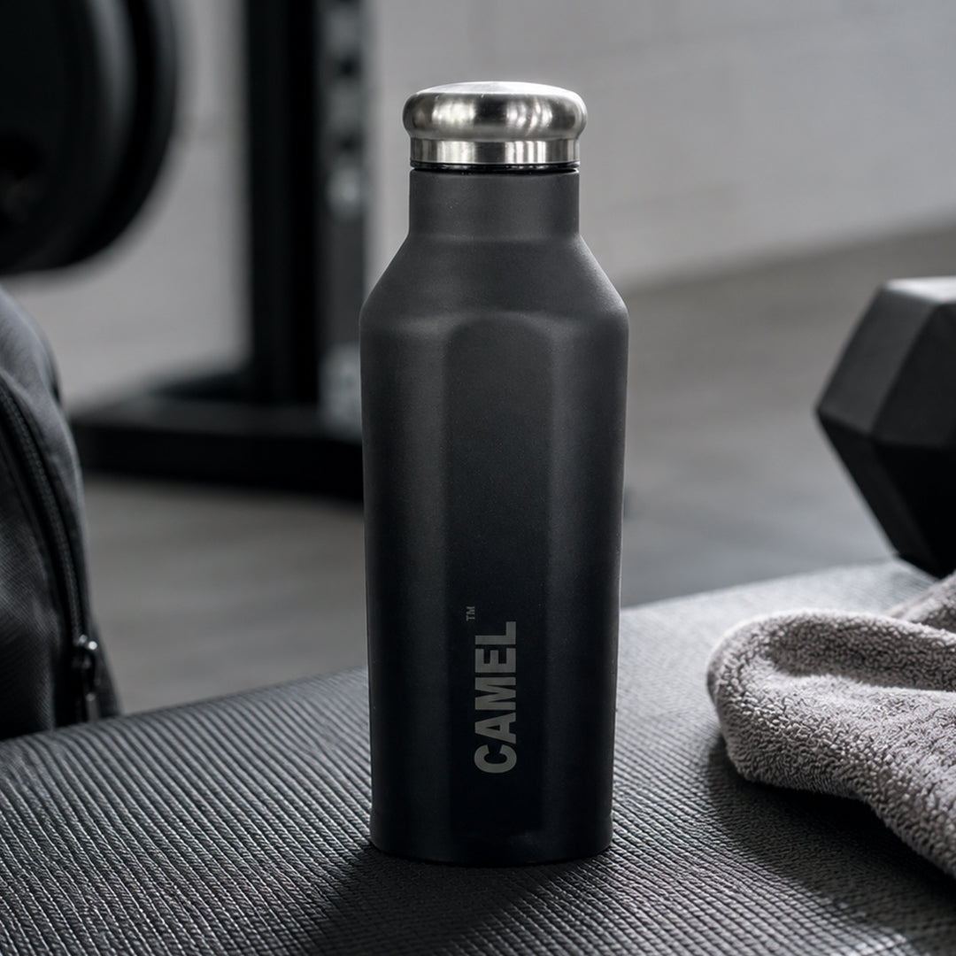 Oasis Plus Vacuum Bottle - Shadow Black