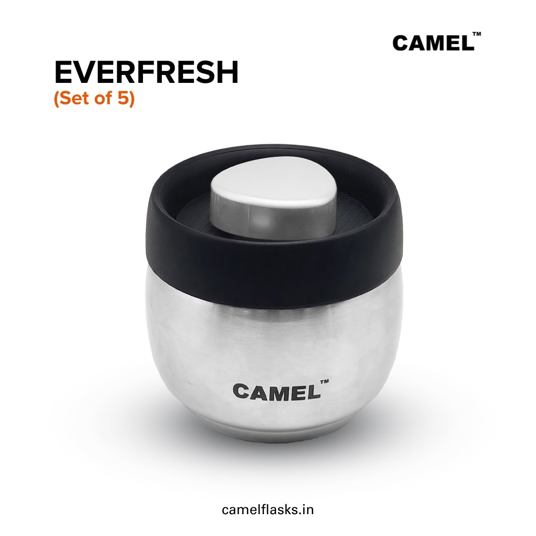 EverFresh Smart Vacuum Food Storage Jar (Stainless Steel)