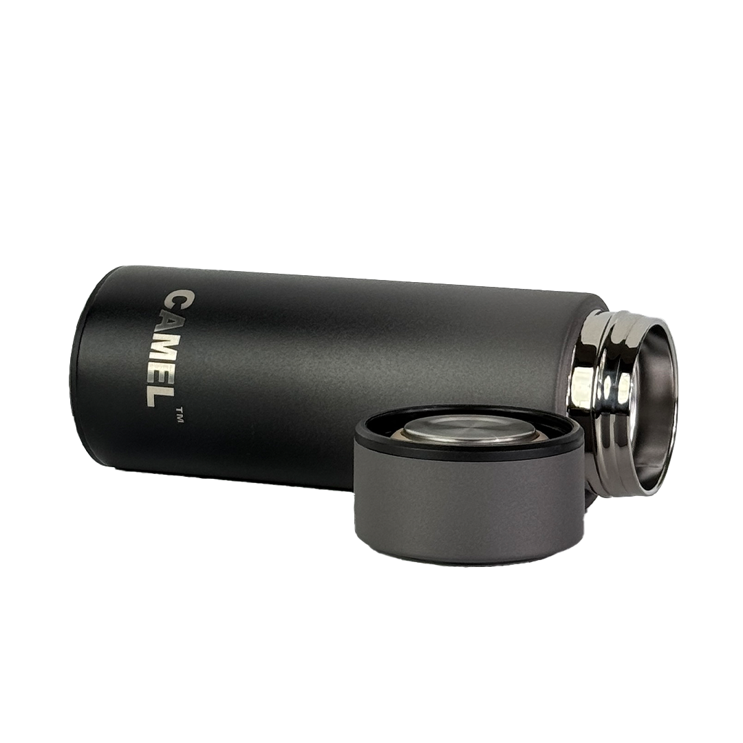 Halo Plus Vacuum Bottle - Shadow Black