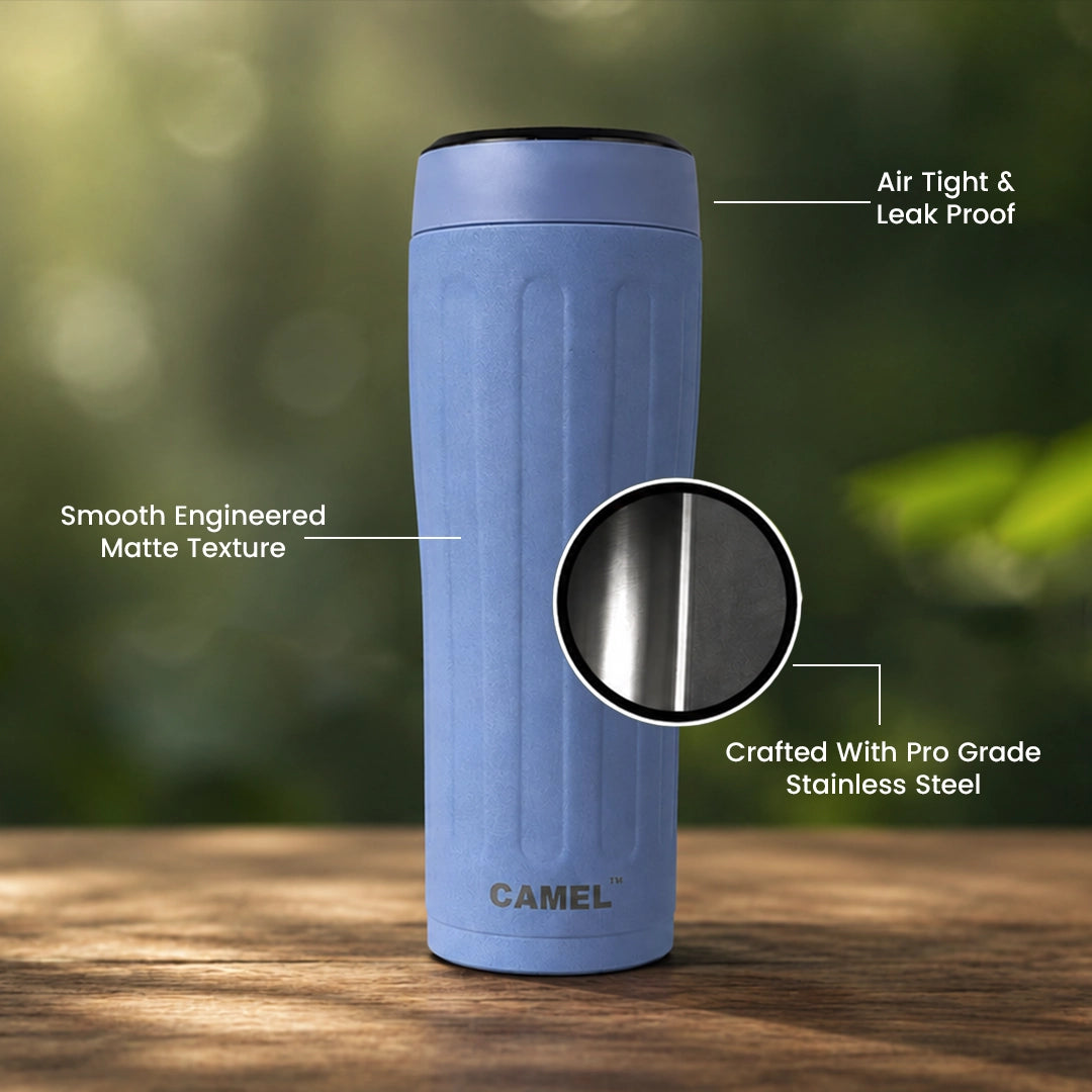 Milo Champions Trophy Vacuum Bottle | Black | 6 Hours Hot & 12 Hours Cold