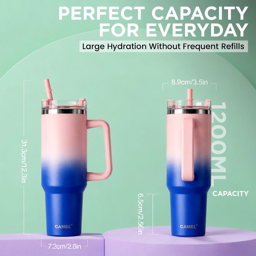 ChillMate 1200 ML Vacuum Tumbler - Sunset Sorbet
