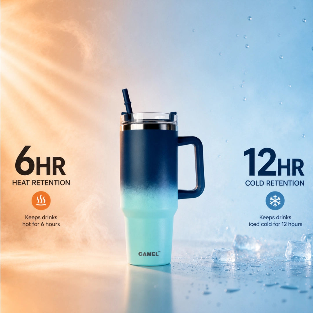 ChillMate 1200 ML Vacuum Tumbler - Sunset Sorbet