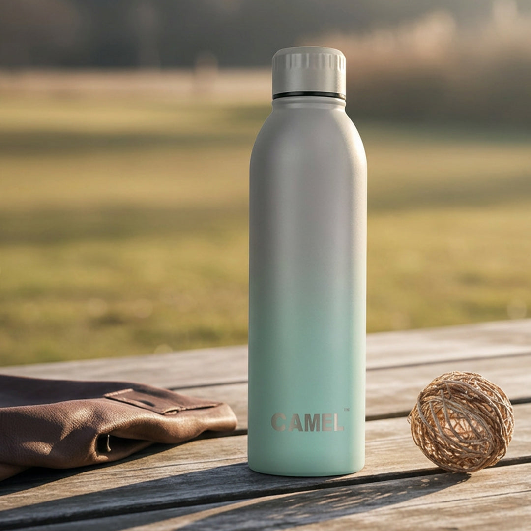 French Riviera Rock Beach Aura Plus Double Wall Vacuum Bottle - 6 Hours Hot & 12 Hours Cold