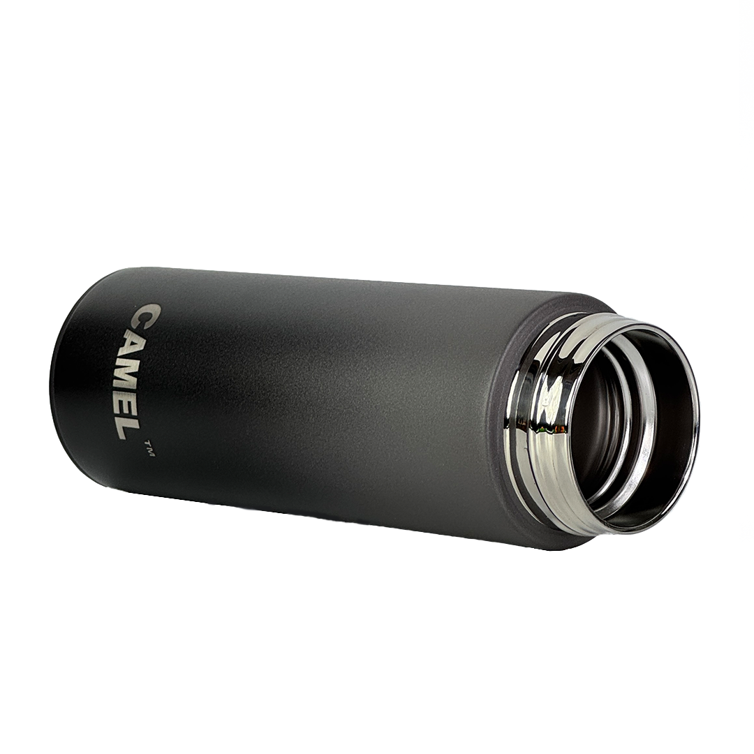 Halo Plus Vacuum Bottle - Shadow Black