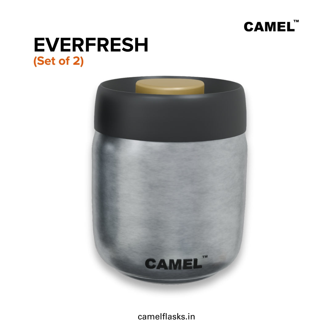 EverFresh Smart Vacuum Food Storage Jar (Stainless Steel)