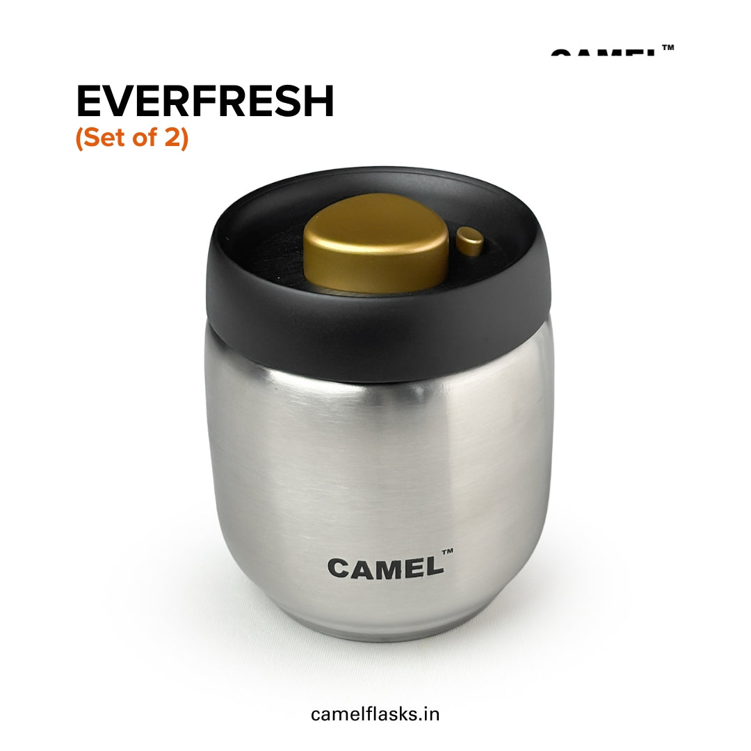 EverFresh Smart Vacuum Food Storage Jar (Stainless Steel)