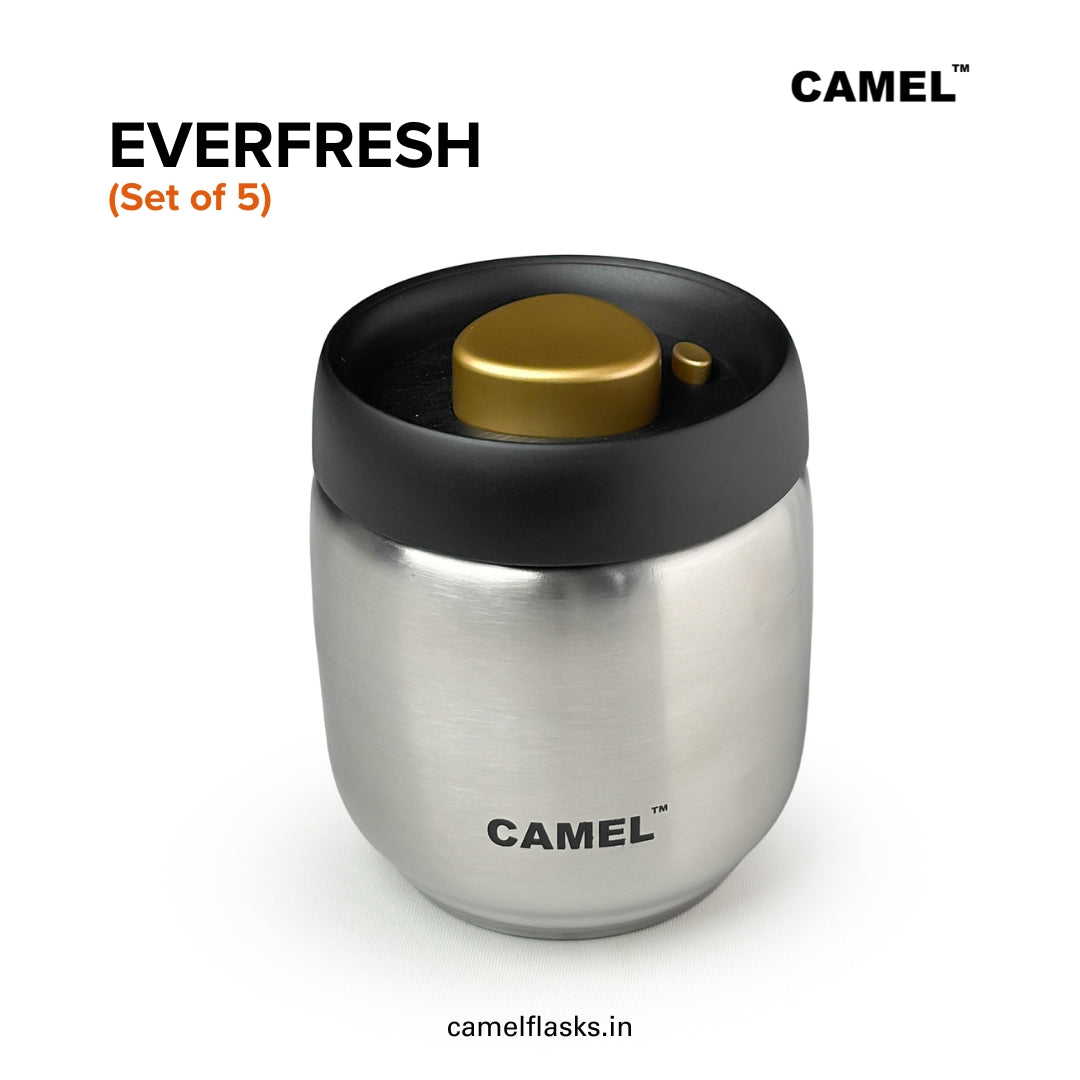 EverFresh Smart Vacuum Food Storage Jar (Stainless Steel)