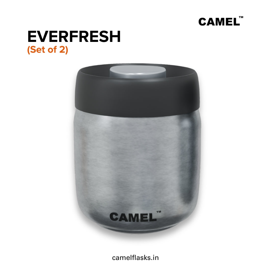 EverFresh Smart Vacuum Food Storage Jar (Stainless Steel)