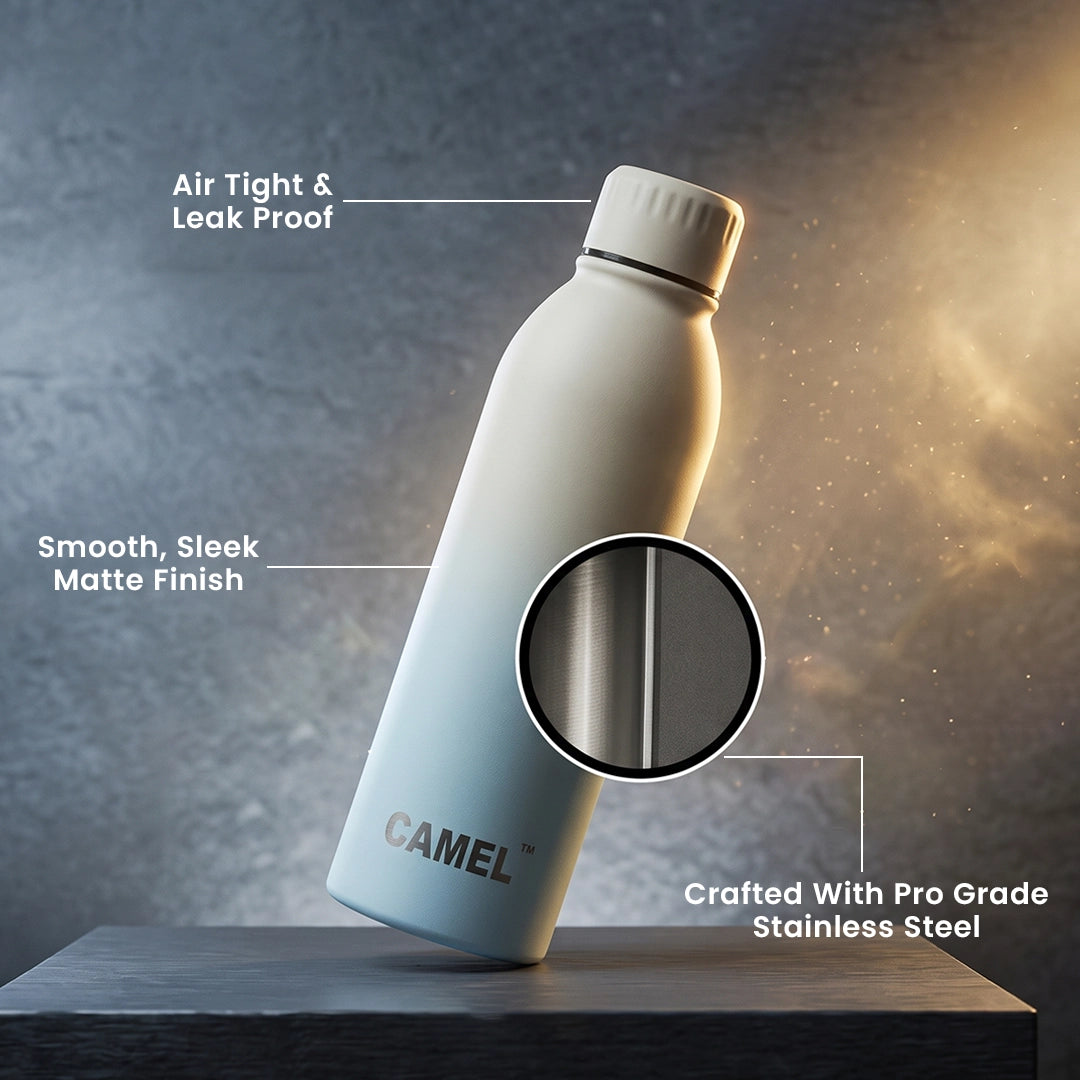 Japan Cherry Blossom Aura Plus Double Wall Vacuum Bottle - 6 Hours Hot & 12 Hours Cold