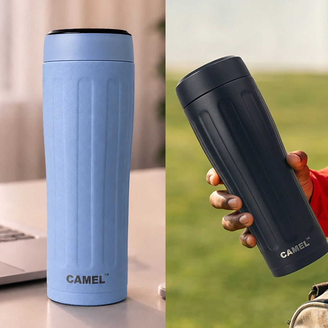 Milo Champions Trophy Vacuum Bottle | Black | 6 Hours Hot & 12 Hours Cold