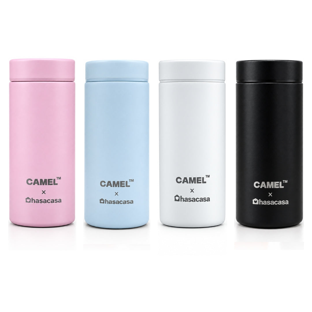 Ample Pocket Size Mini Vacuum Flask Combo - Set of 4