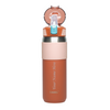 Personalised Fitsip Sporty Vacuum Bottle - 600ML - Orange Blush - COD Not Applicable