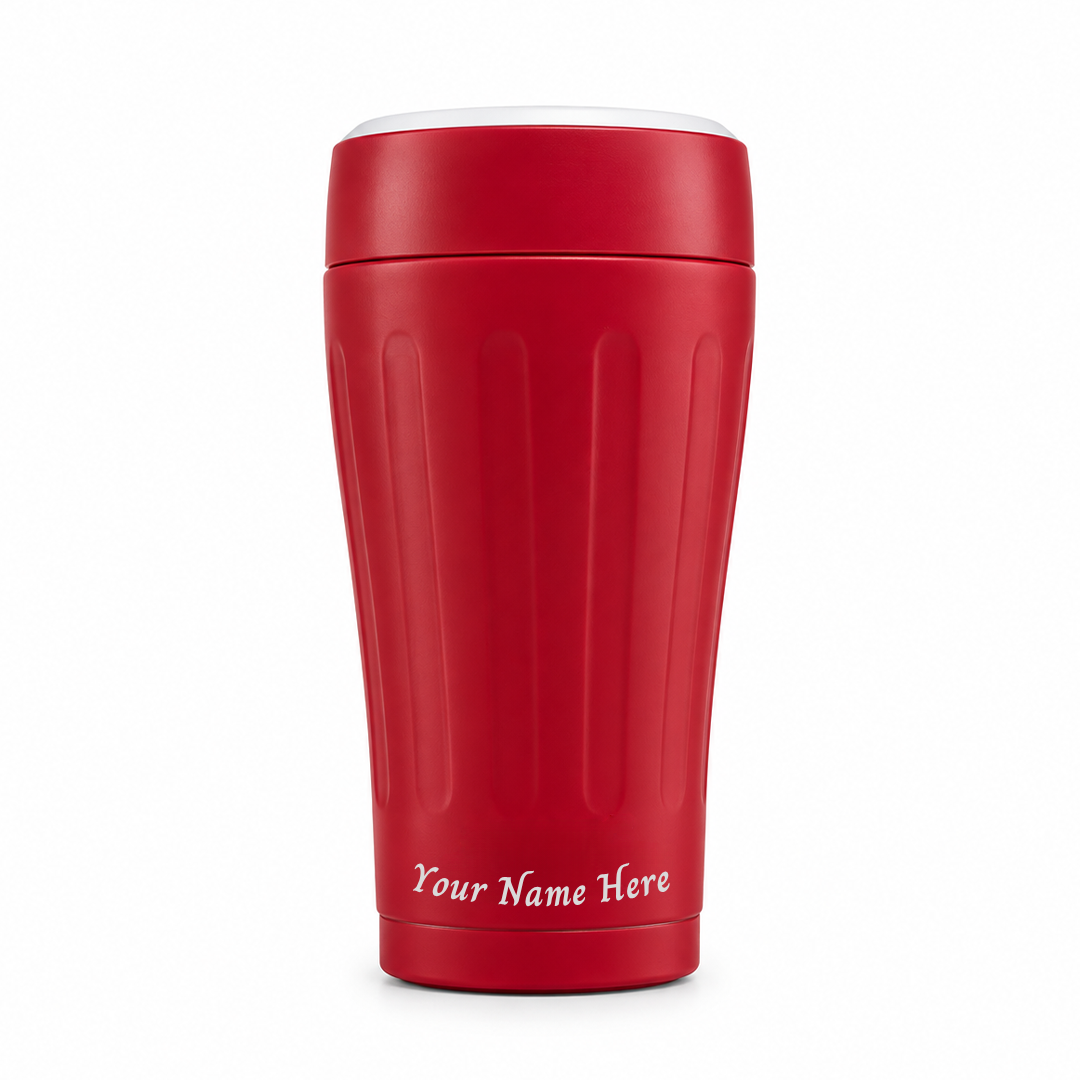 Personalised Milo Vacuum Food Jar | 6 Hours Hot 12 Hours Cold - Red