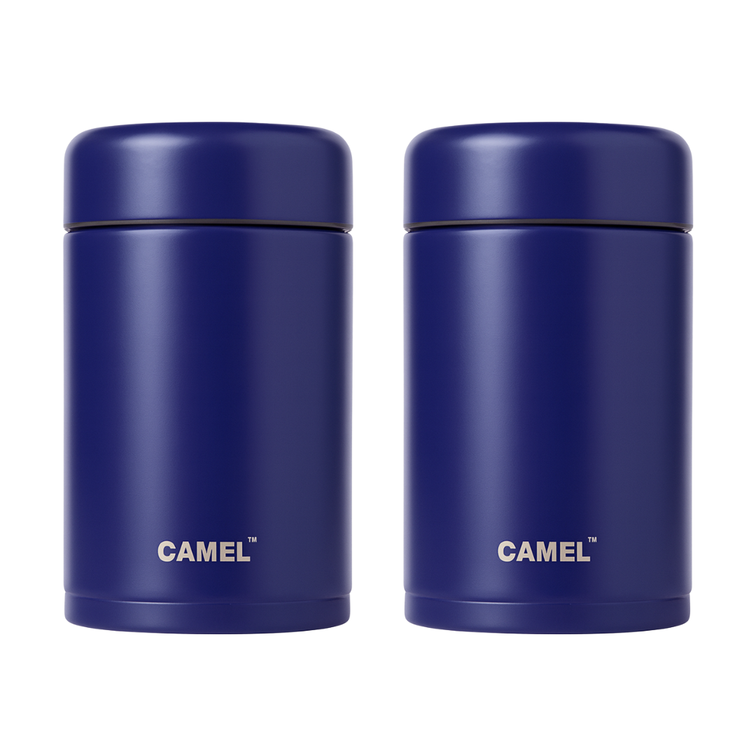 Alpha 550 ML Stainless Steel Double Wall Vacuum Insulated Food Jar - Imperial Blue